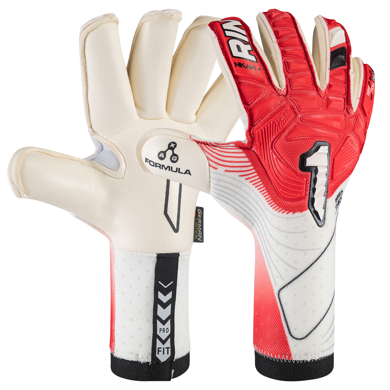 Rinat keepershandschoenen NKAM Pro Rood/Wit