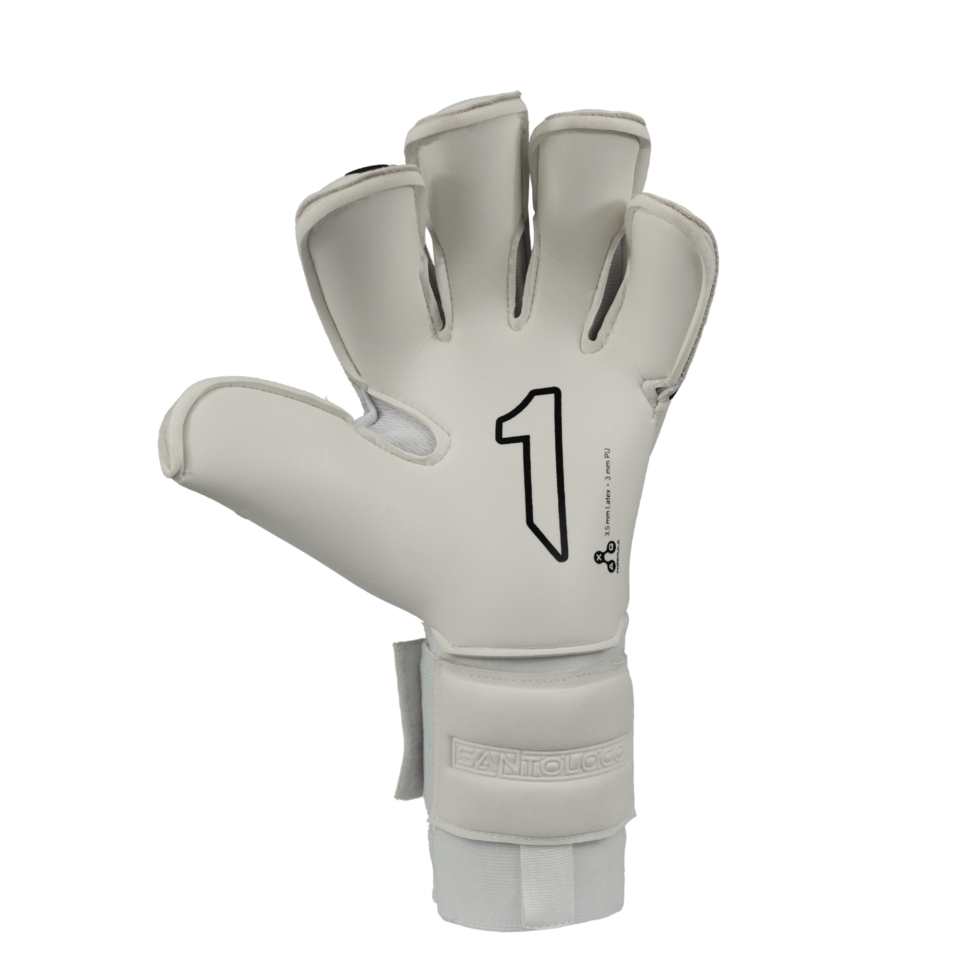 Rinat Keepershandschoenen Santoloco Pro wit - Afbeelding 3
